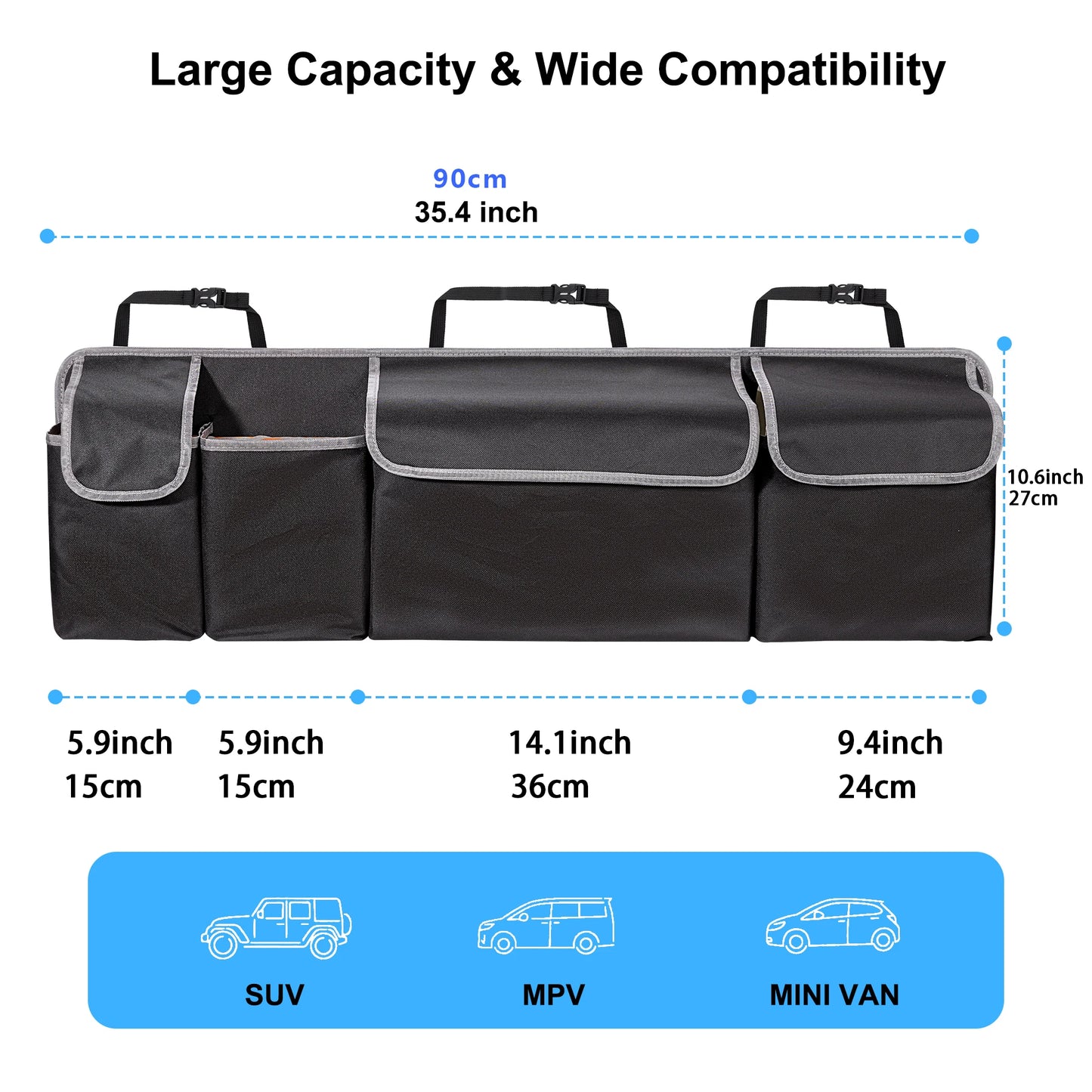 Car Trunk Hanging Organizer