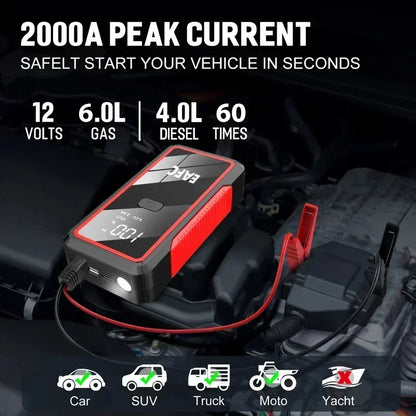 12V Car Jump Starter & Power Bank